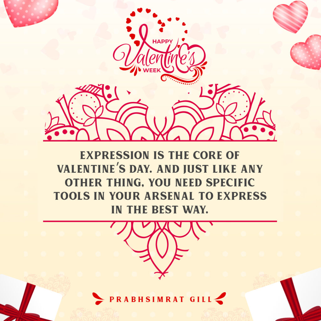 Valentine's Day Quote about Expressing love